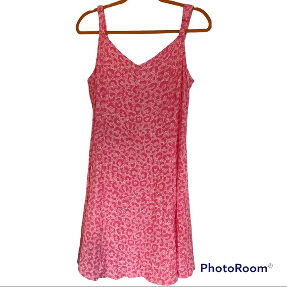 TORRID TANK MINI DRESS - SUPER SOFT LEOPARD PINK - Picture 1 of 9